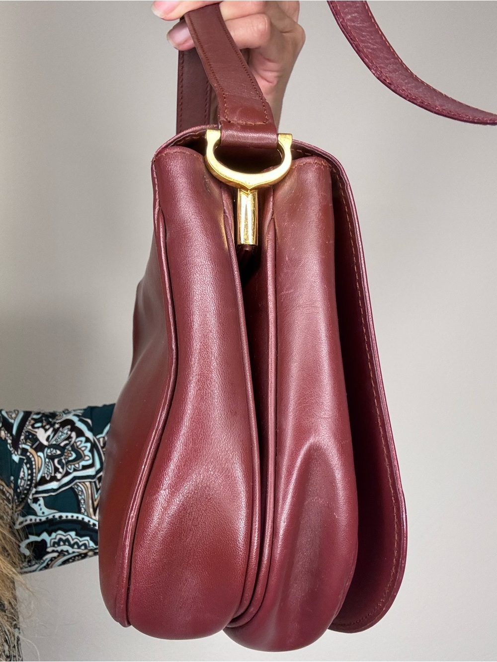 Cartier Vintage Saddle bag with COA - Picture 6 of 14